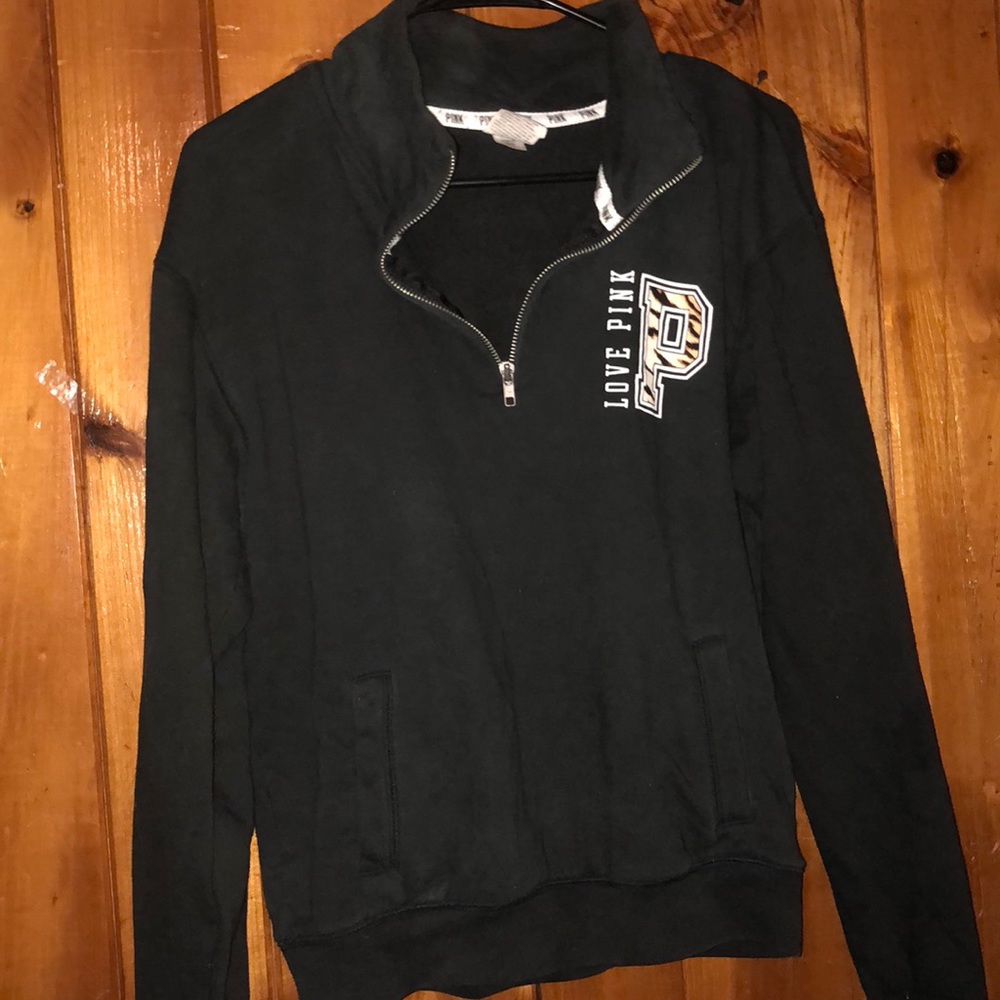 Pink 3/4 zip